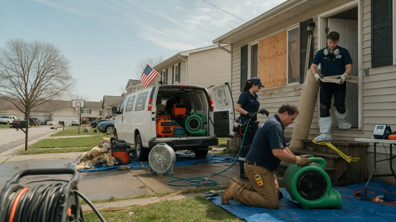 Water Damage Restoration in Fairfield, PA near me